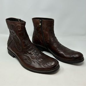 New Men’s Leather Italian Boots Size 44 (10)